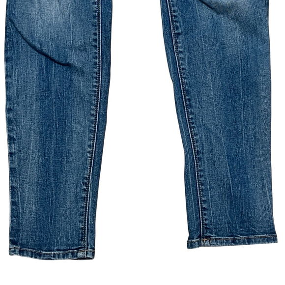 White House Black Market Skinny Jeans Women’s 12R Blue Distressed Denim Pants - Picture 5 of 14